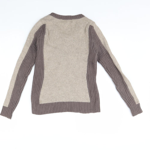 Gharani Strok Womens Brown   Pullover Jumper Size 10