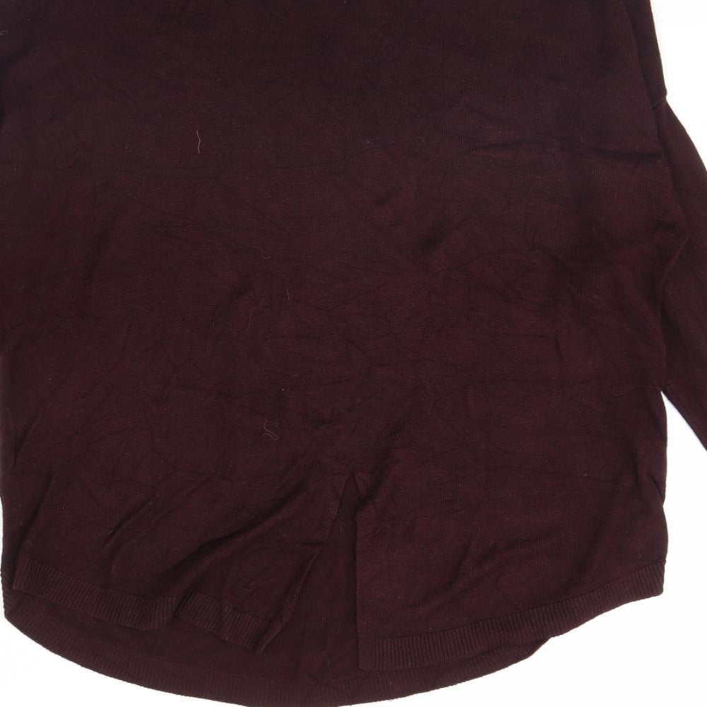 Oasis Womens Purple   Pullover Jumper Size M