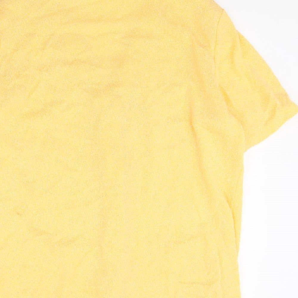 Preworn Womens Yellow   Cardigan Jumper Size 20