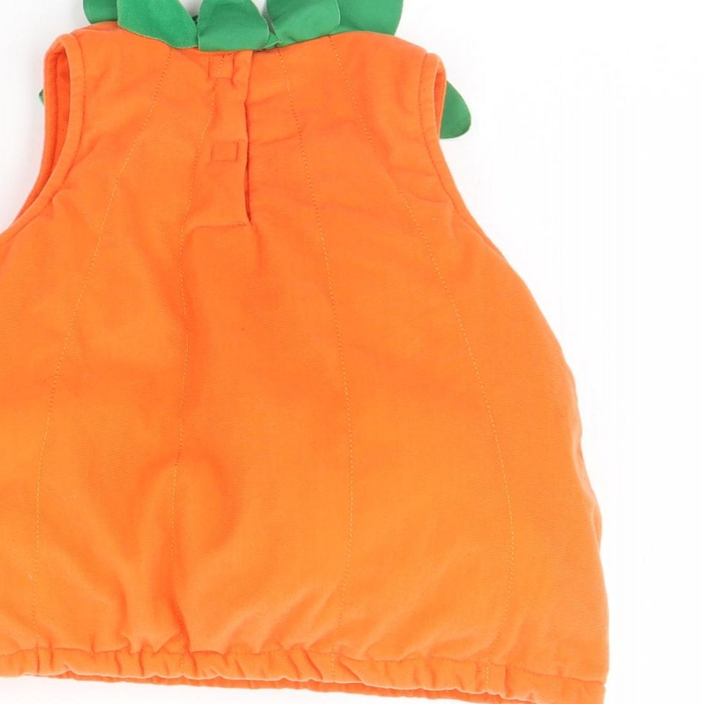 TU Baby Orange   Jumper Dress  Size 12 Months  - Halloween