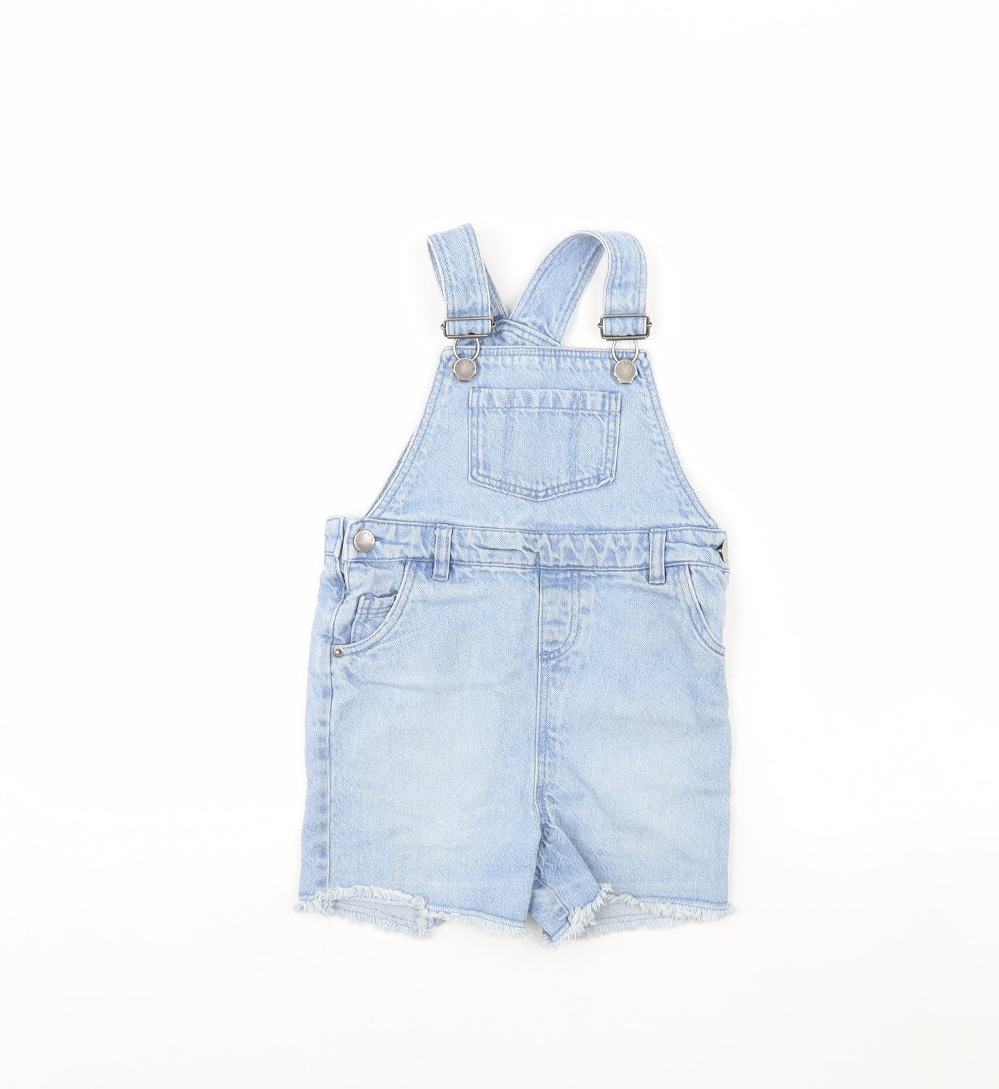 TU Girls Blue  Denim Playsuit One-Piece Size 5 Years