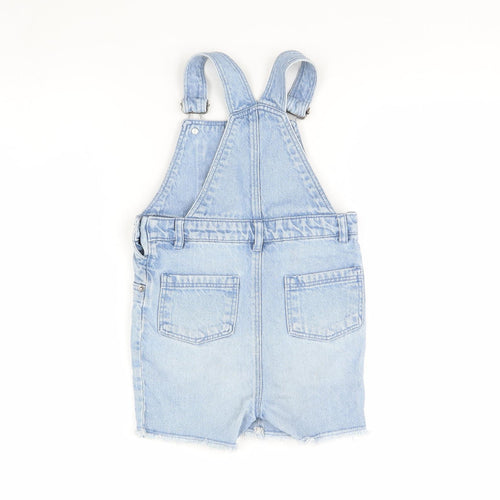 TU Girls Blue  Denim Playsuit One-Piece Size 5 Years