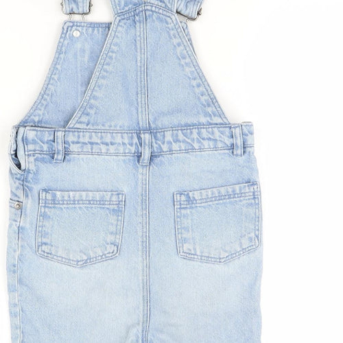 TU Girls Blue  Denim Playsuit One-Piece Size 5 Years
