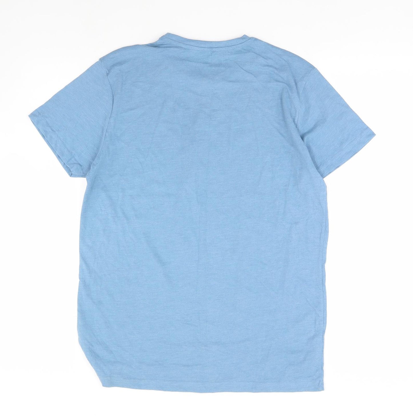 Cedar Wood State Mens Blue    T-Shirt Size M