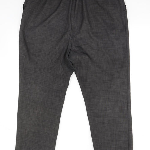 m&s Womens Grey   Trousers  Size 18 L30 in