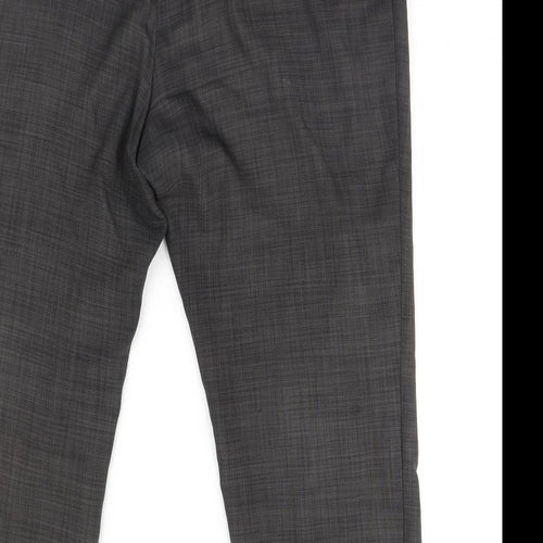 m&s Womens Grey   Trousers  Size 18 L30 in