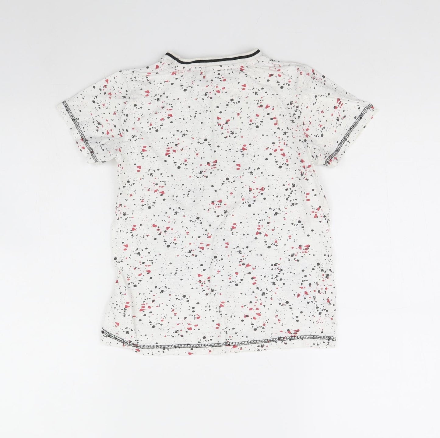 TU Boys White   Basic T-Shirt Size 8 Years  - Marvel