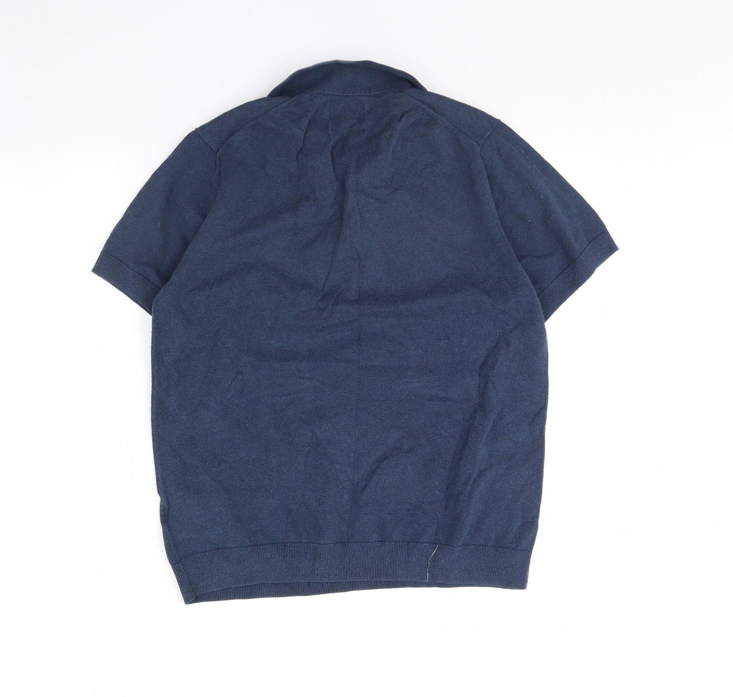 m&s Mens Blue   Pullover Jumper Size M