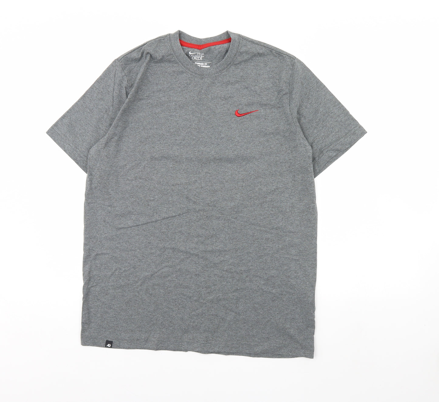 Nike Mens Grey    T-Shirt Size M