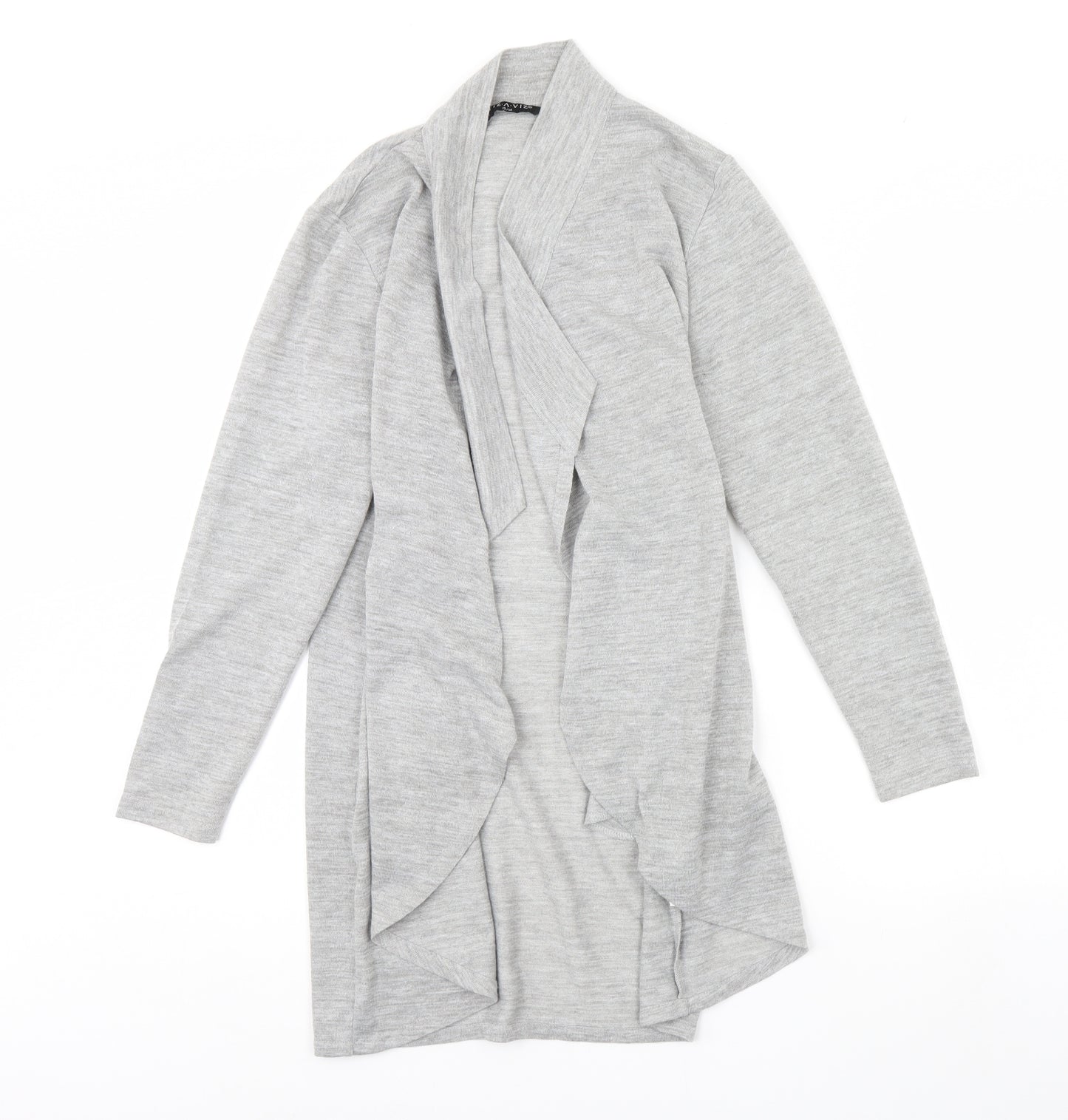 Viz A Viz Womens Grey   Cardigan Jumper Size 12