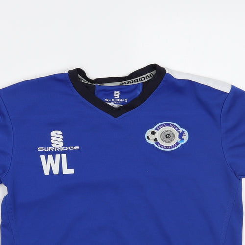 Surridge Boys Blue   Jersey T-Shirt Size S