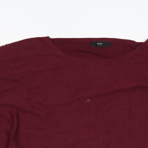 NEXT Womens Purple   Basic Blouse Size L