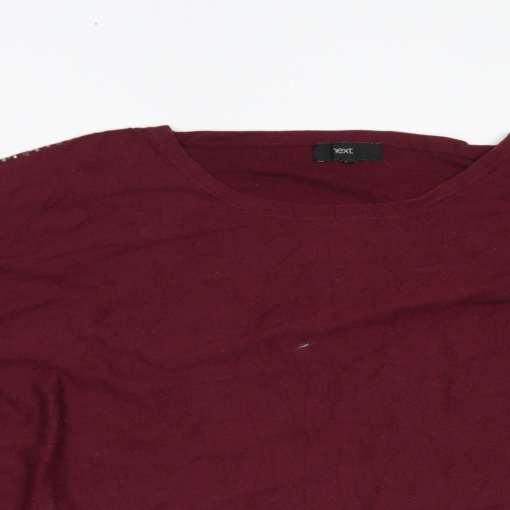 NEXT Womens Purple   Basic Blouse Size L