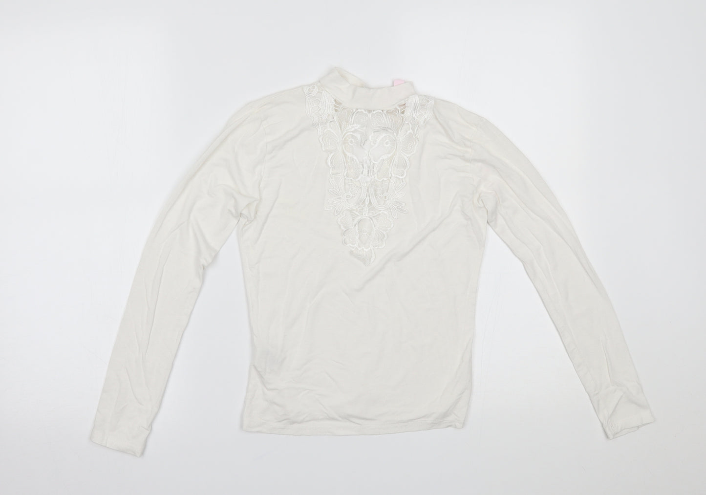Miss Selfridge Womens White   Basic Blouse Size 8