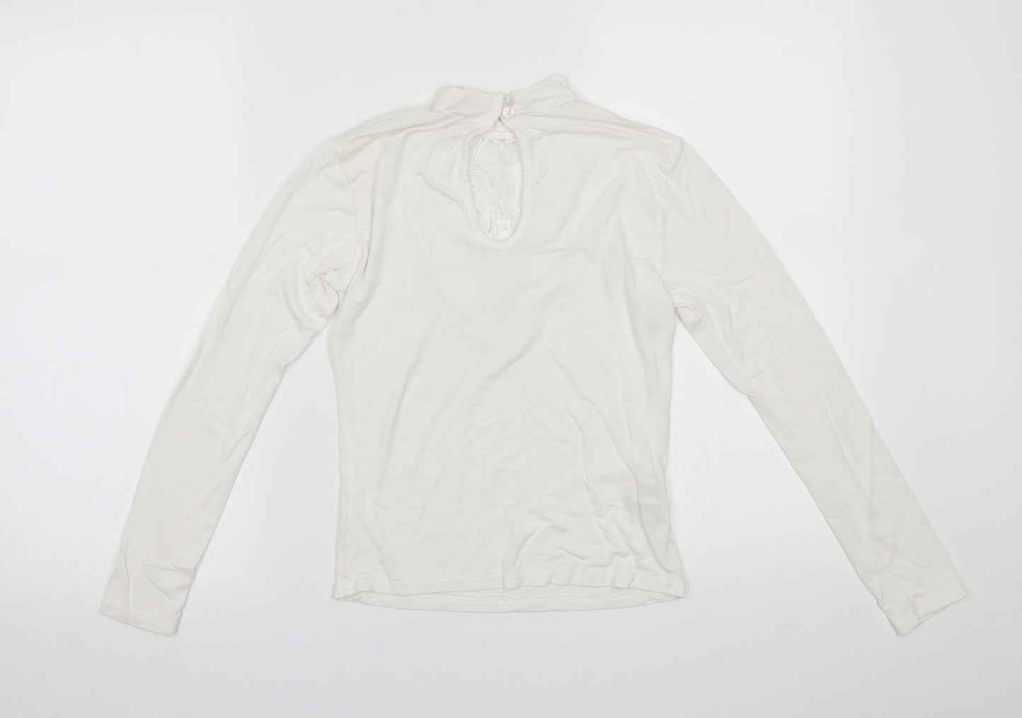 Miss Selfridge Womens White   Basic Blouse Size 8