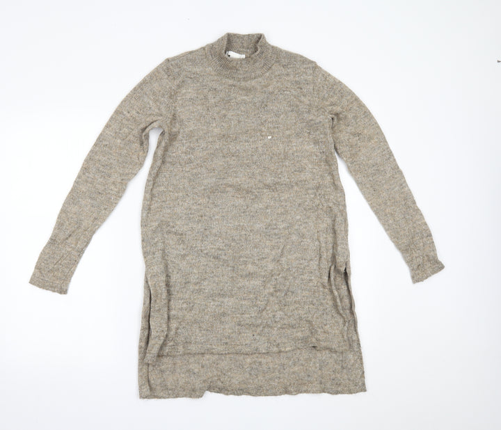 H&M Womens Beige Basic Blouse Size S