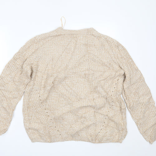 Tiffosi Womens Beige   Pullover Jumper Size L
