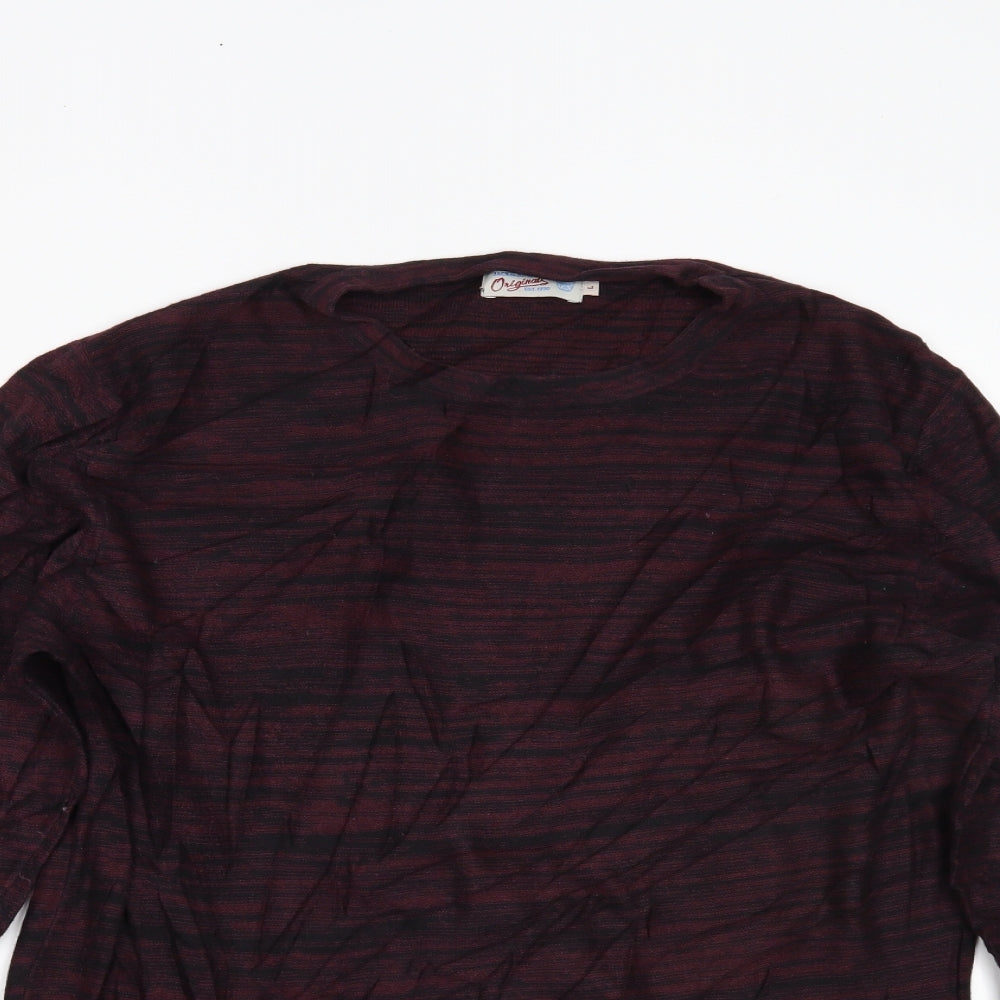 JACK & JONES Mens Red   Pullover Jumper Size L
