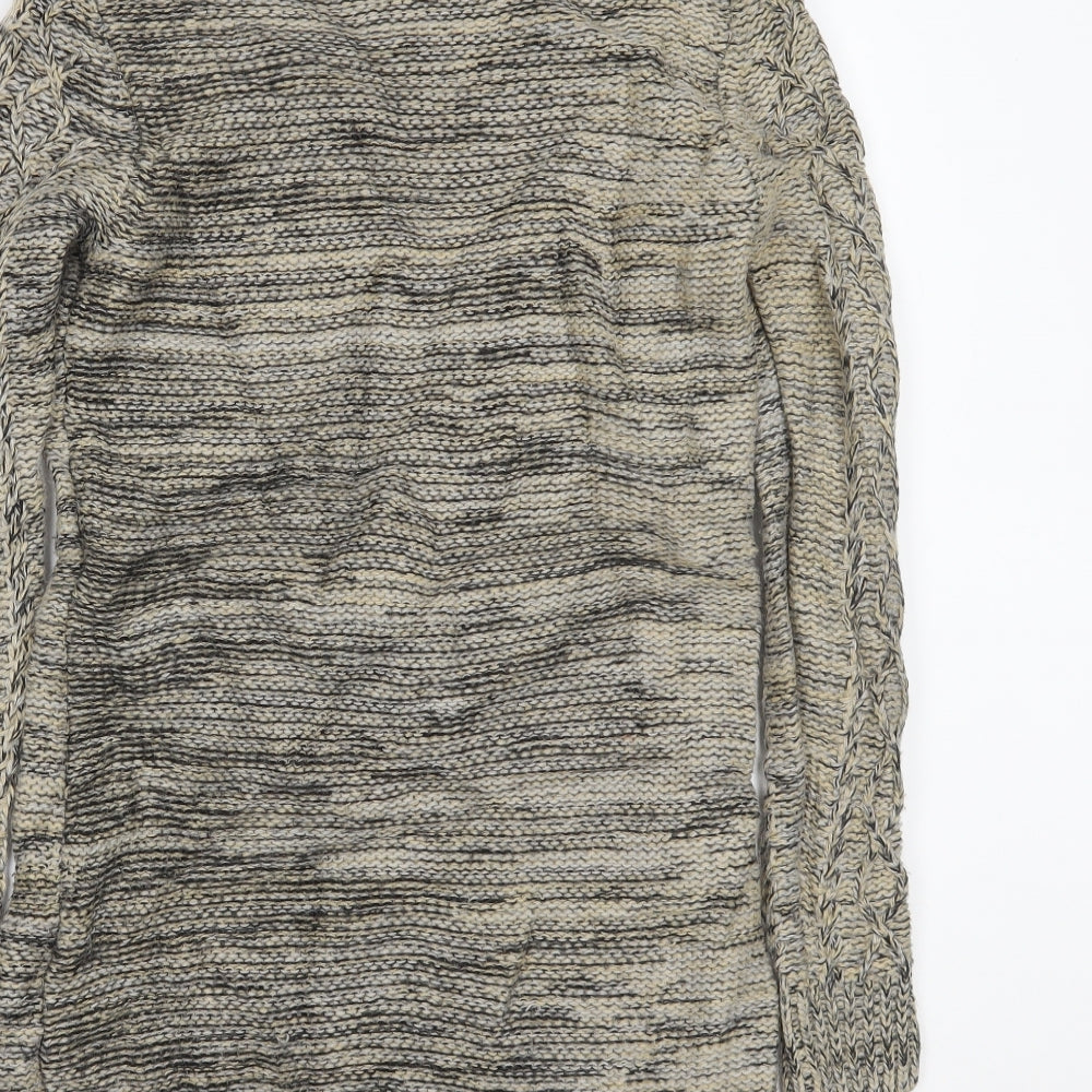 H&M Womens Beige   Pullover Jumper Size 8