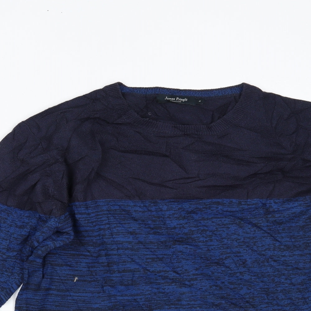 JAMES PRINGLE Mens Blue   Pullover Jumper Size M