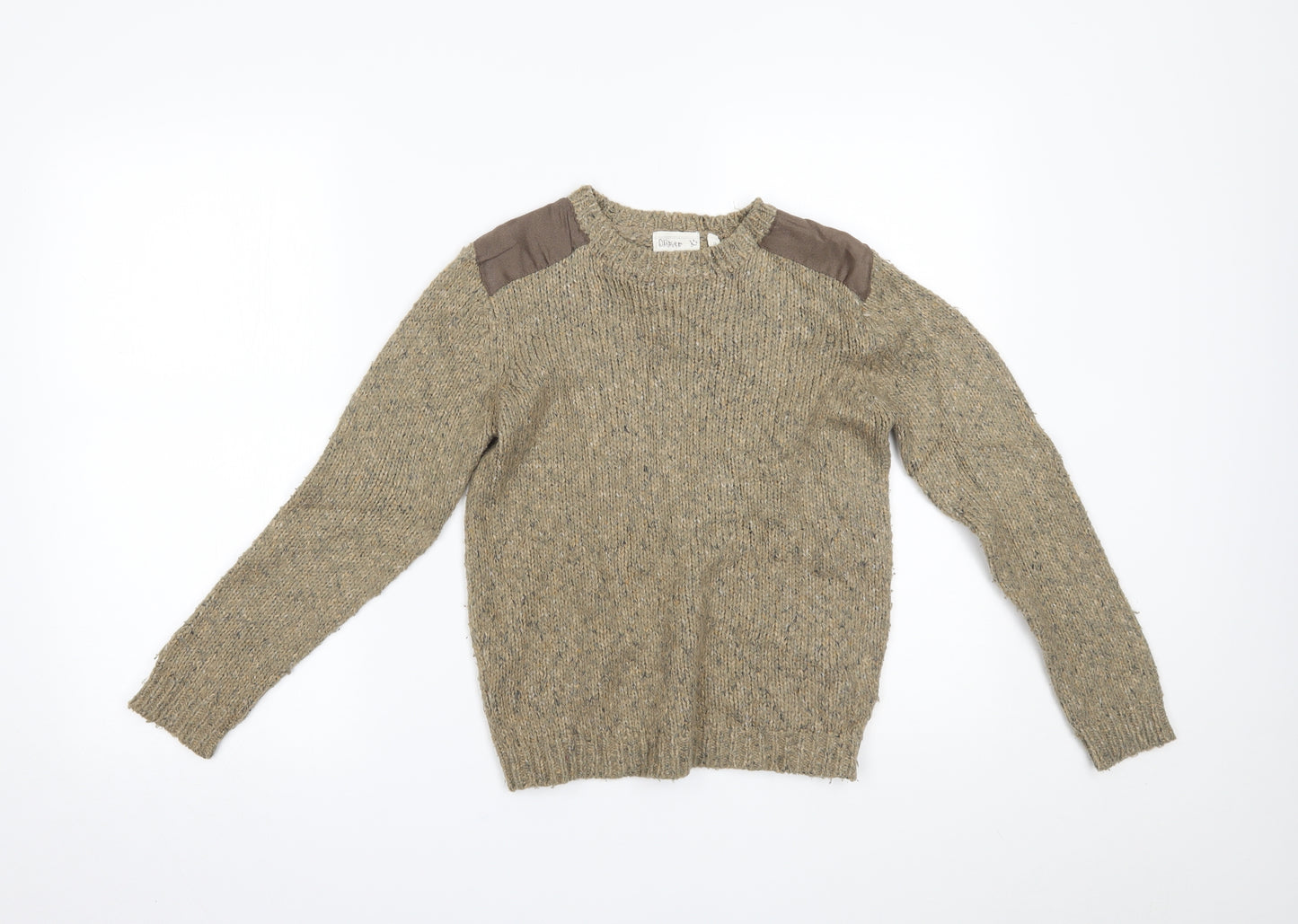 John Lewis Boys Beige   Pullover Jumper Size 9 Years