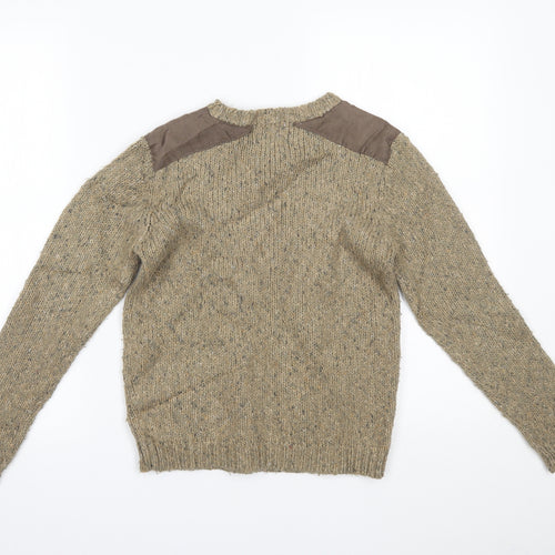 John Lewis Boys Beige   Pullover Jumper Size 9 Years