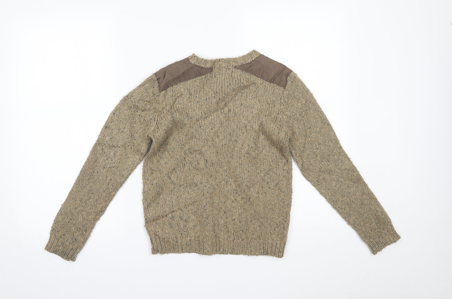 John Lewis Boys Beige   Pullover Jumper Size 9 Years
