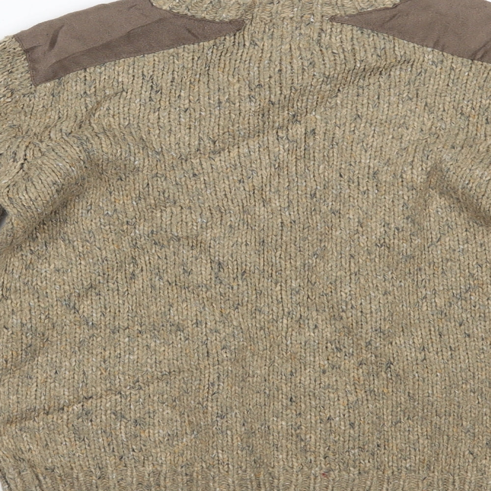 John Lewis Boys Beige   Pullover Jumper Size 9 Years