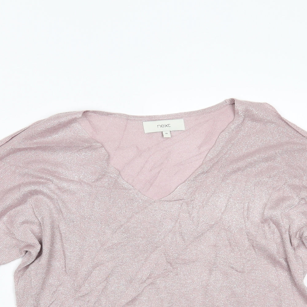 NEXT Womens Pink   Basic Blouse Size 10