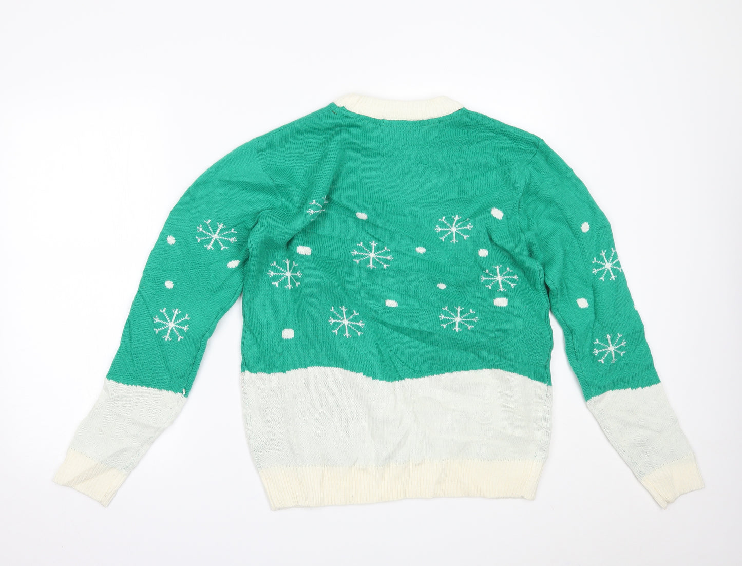 cargoquay Womens Green   Pullover Jumper Size S