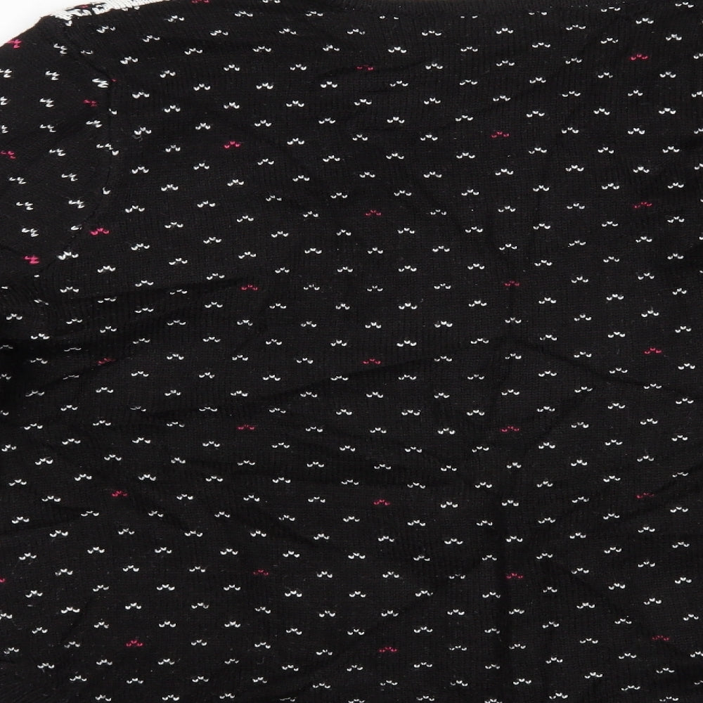 Marks and Spencer Womens Black   Pullover Jumper Size XL