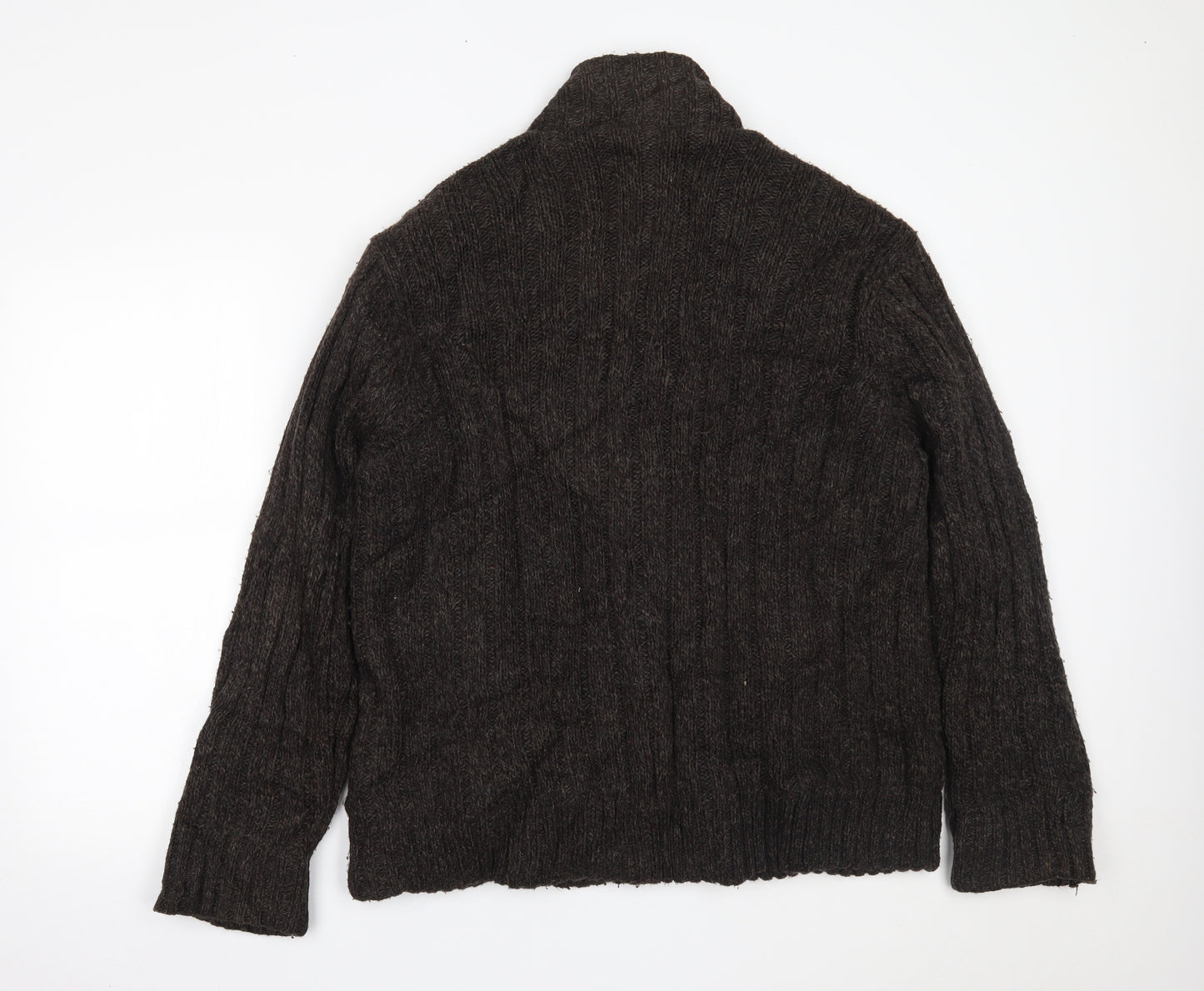 Marks and Spencer Mens Brown   Jacket Coatigan Size XL