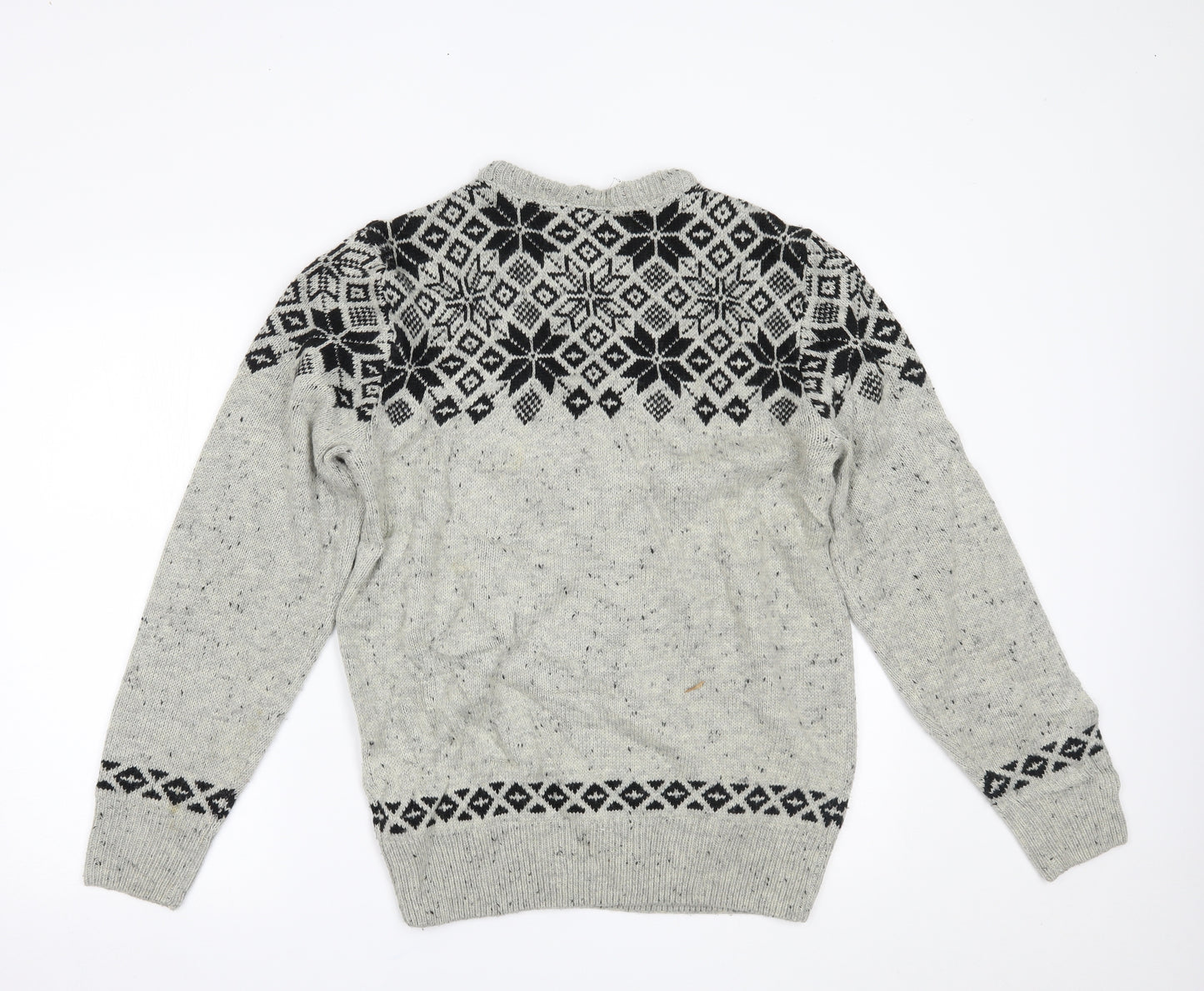 TU Mens Grey   Pullover Jumper Size S