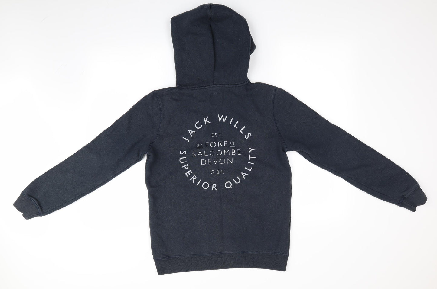 Jack Wills Womens Blue   Pullover Hoodie Size 10