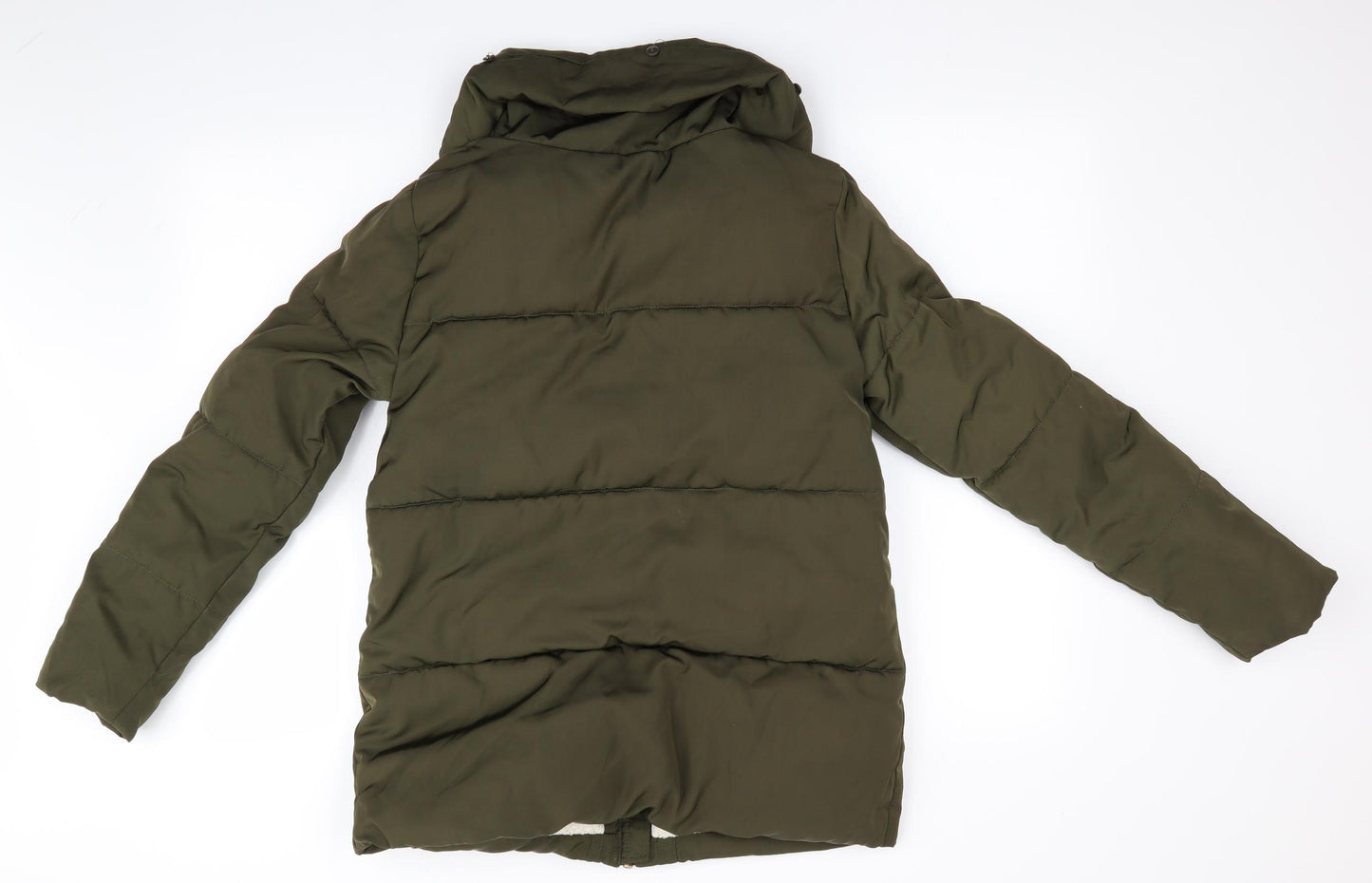 New Look Womens Green   Puffer Jacket Coat Size 6