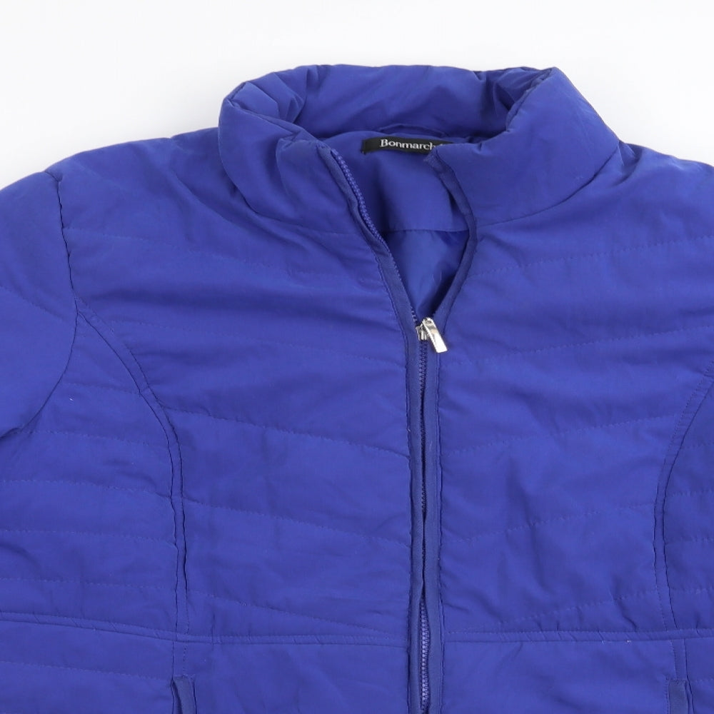 Bonmarché Womens Blue   Jacket Coat Size 18