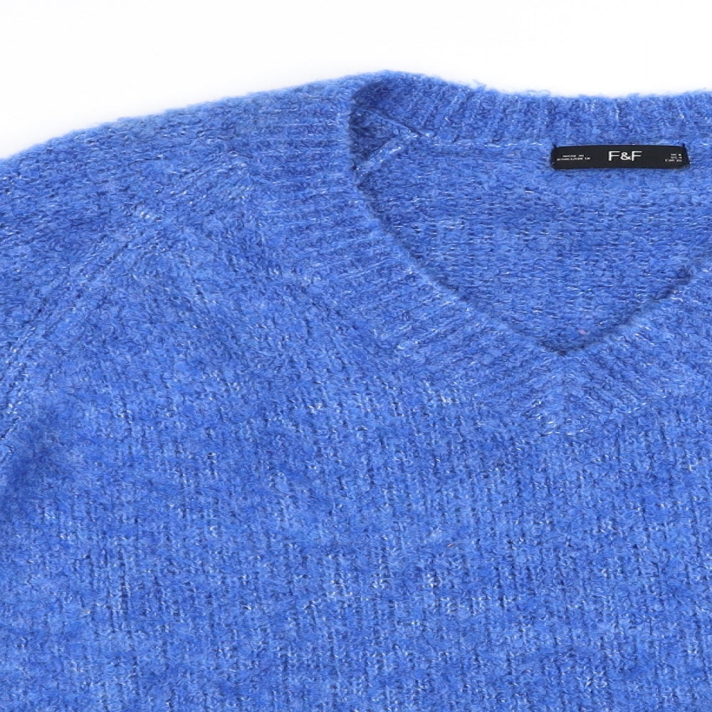 Florence and Fred Womens Blue   Pullover Jumper Size 8