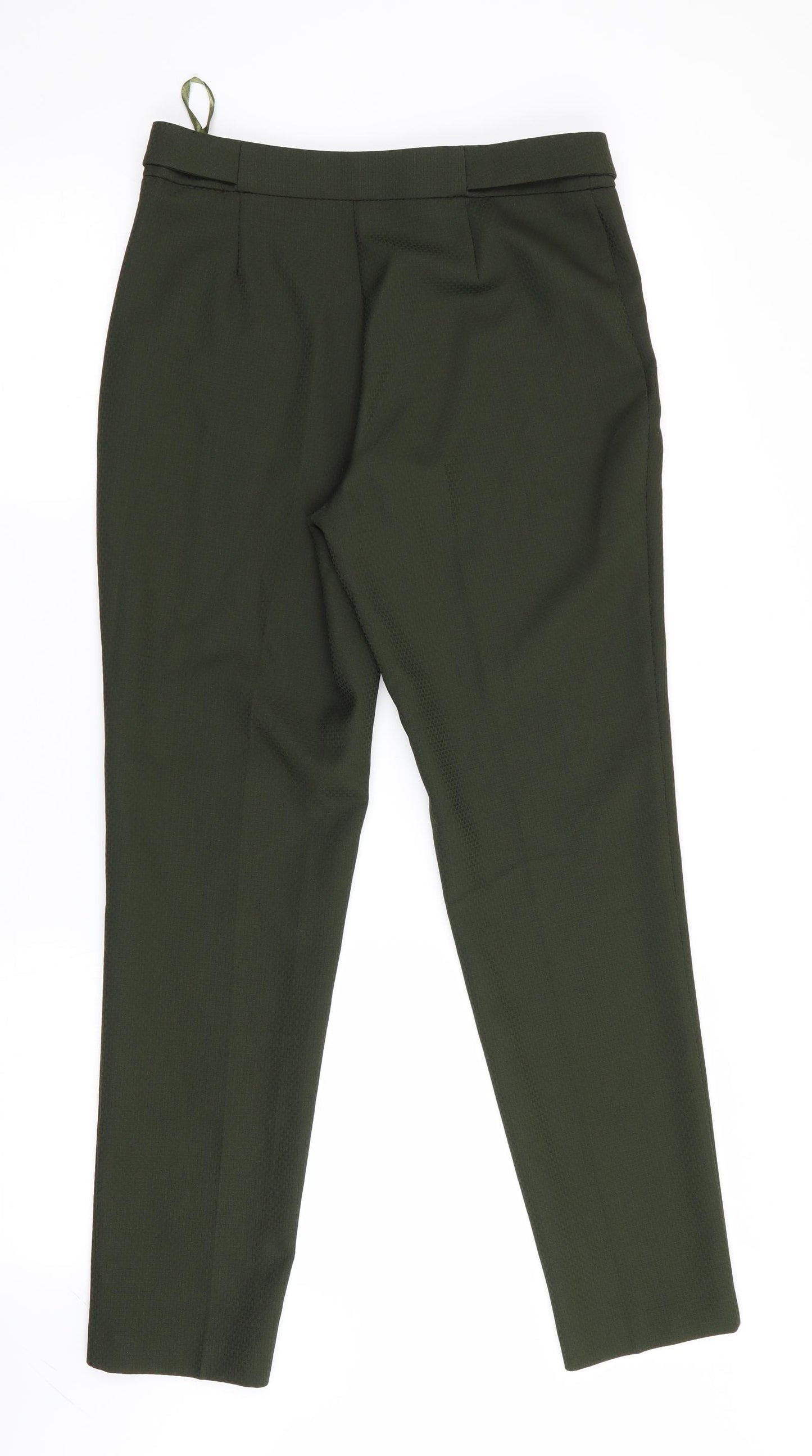 Florence and Fred Womens Green   Trousers  Size 6 L28 in - Side zip