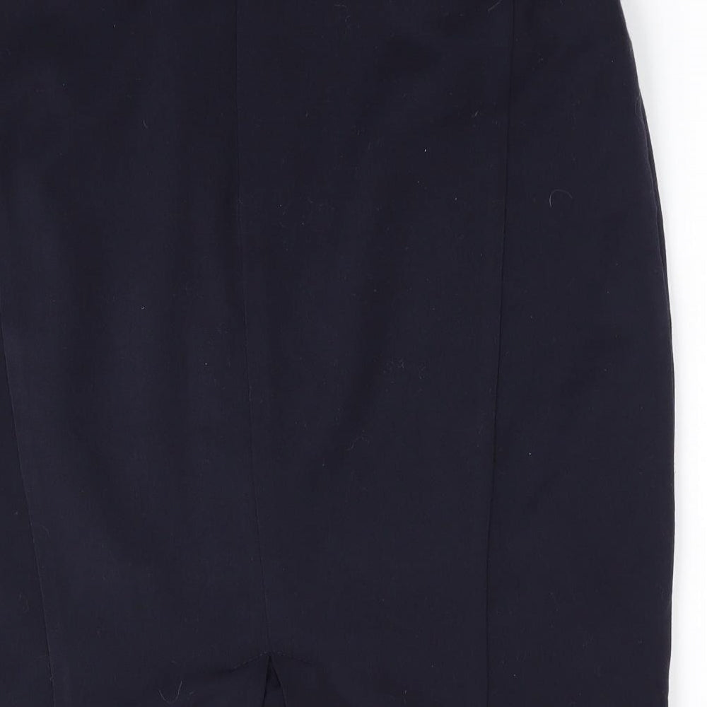 The Collection Womens Blue   Straight & Pencil Skirt Size 10