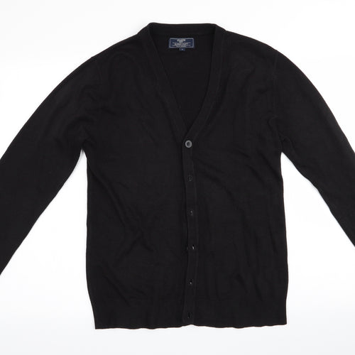 Atlantic Bay Womens Black   Cardigan Jumper Size S