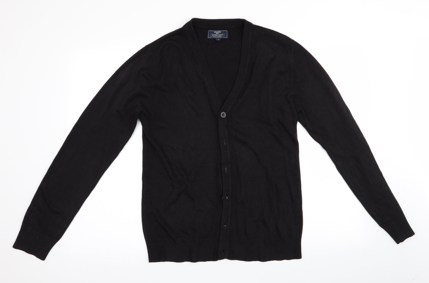Atlantic Bay Womens Black   Cardigan Jumper Size S