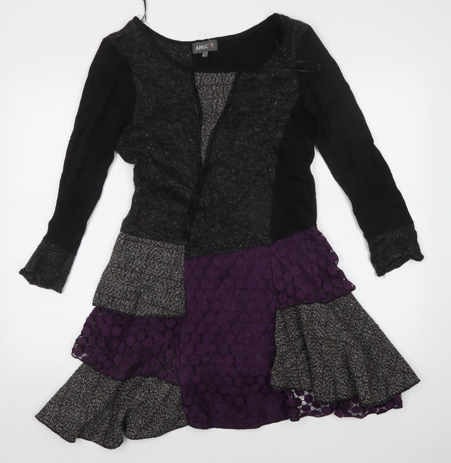 Apricot Womens Multicoloured   Jumper Dress  Size 10