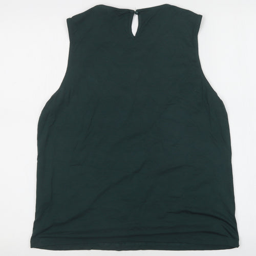Select Womens Green   Basic Tank Size L
