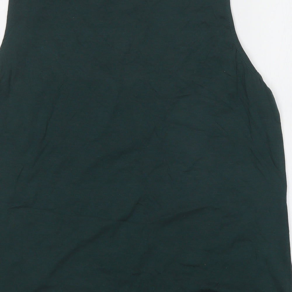 Select Womens Green   Basic Tank Size L