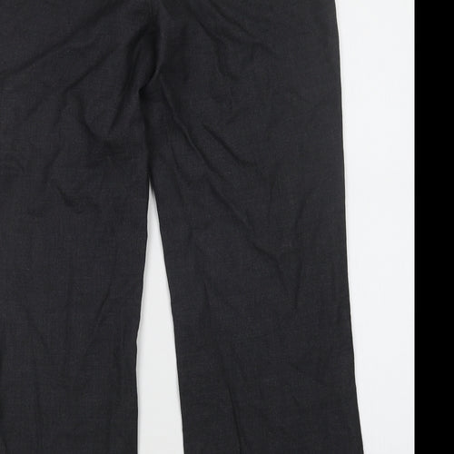 Elegance Womens Grey   Trousers  Size 12 L28 in