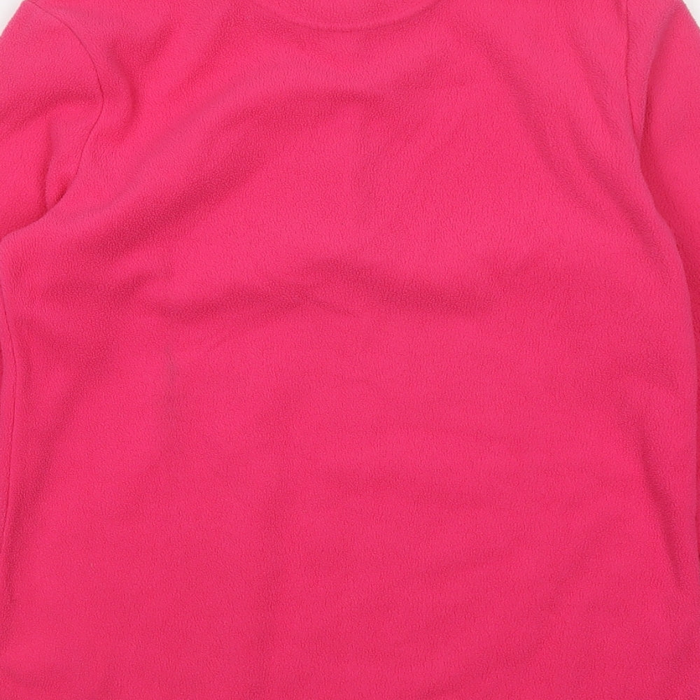 Peter Storm Womens Pink  Fleece Pullover Sweatshirt Size 10