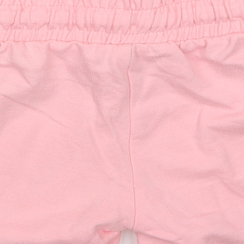 F&F Girls Pink   Sweat Shorts Size 8-9 Years