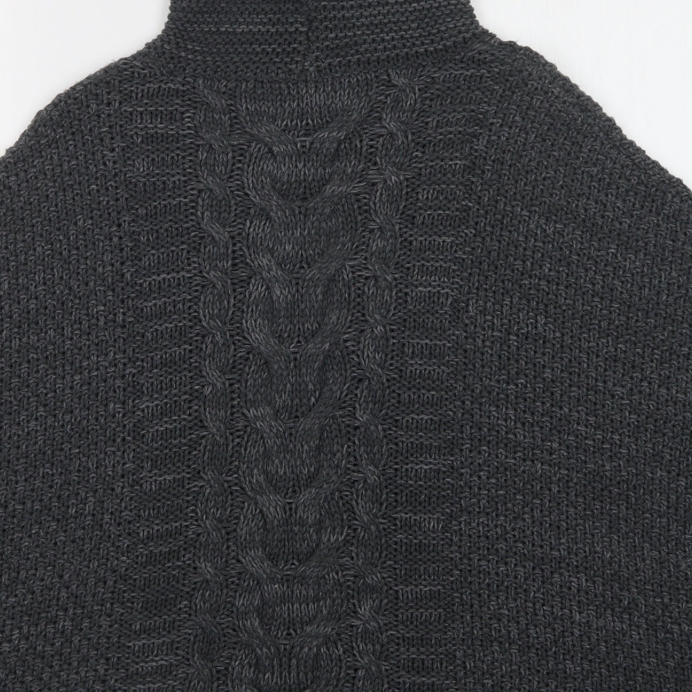 NEXT Girls Grey   Pullover Jumper Size 9-10 Years