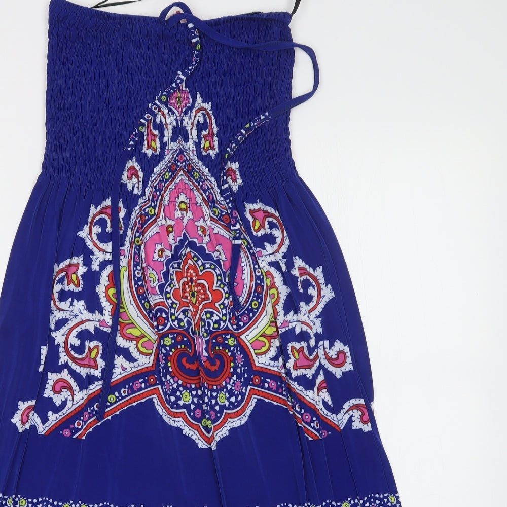 AMPARO Womens Multicoloured Floral  A-Line  Size M