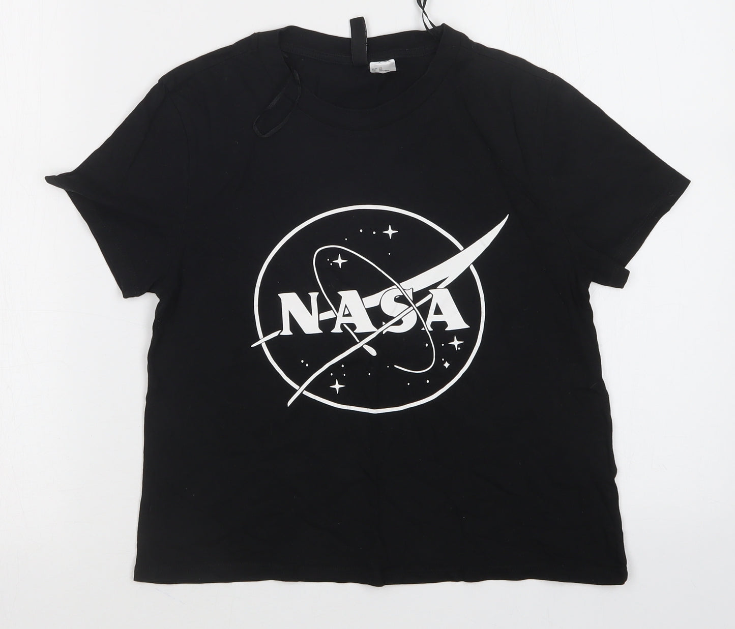 H&M Womens Black   Basic T-Shirt Size XS  - NASA